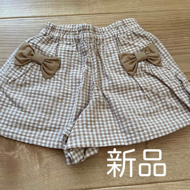 HusHush(ハッシュアッシュ)の新品　ハッシュアッシュ　キュロット　90 キッズ/ベビー/マタニティのキッズ服女の子用(90cm~)(スカート)の商品写真