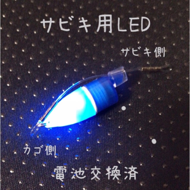 サビキ用青色LEDライト 2個セット 防水対策済 通販