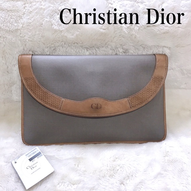 美品】Christian Dior オールド セカンドバッグ クラッチバッグ