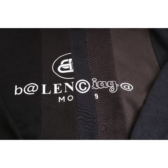 Balenciaga(バレンシアガ)の【限定】バレンシアガ　Balenciaga　再構築スウェットパーカー　メンズ メンズのトップス(パーカー)の商品写真