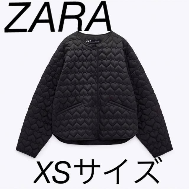 ユニクロ【ラスト1点】ZARA ハートキルティングジャケット