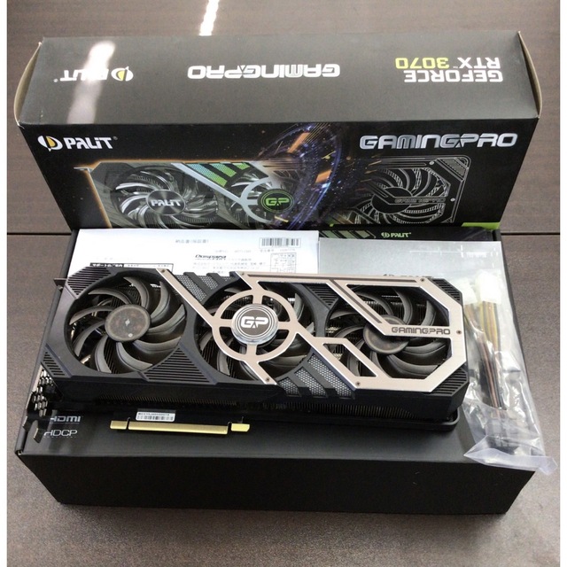 【新品未開封】 palit GEFORCE RTX 3070