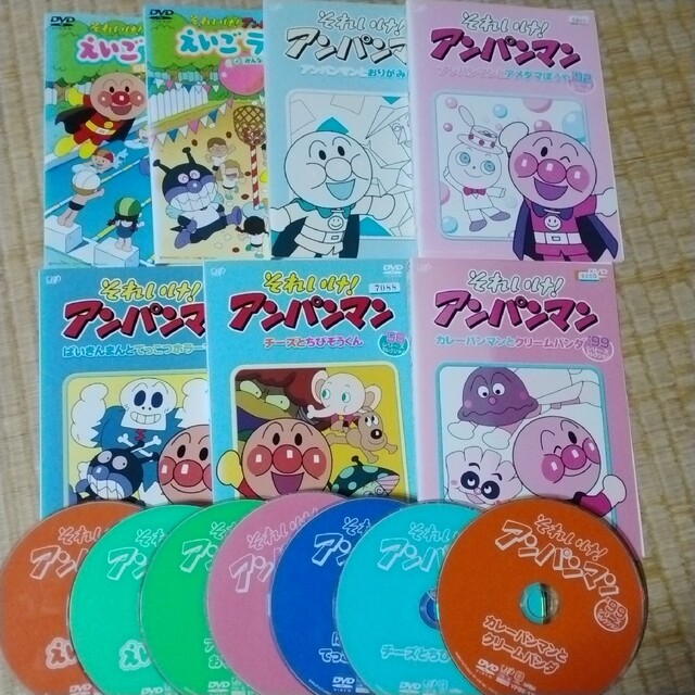 アンパンマン 7枚セット レンタル落ちDVD えいごランド 90年代シリーズ | フリマアプリ ラクマ