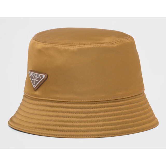 PRADA RE-NYLON BUCKET HAT BROWN “XLサイズ” | hartwellspremium.com