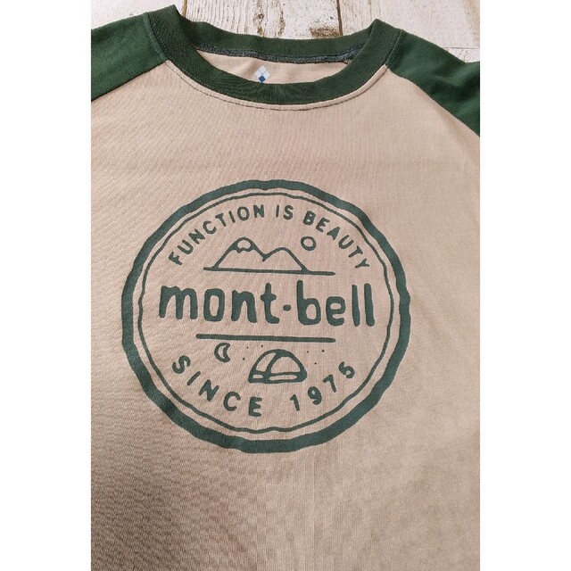 mont bell(モンベル)の《140》mont-bell WIC.長袖Tシャツ キッズ/ベビー/マタニティのキッズ服男の子用(90cm~)(Tシャツ/カットソー)の商品写真