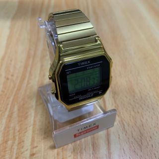 シュプリーム(Supreme)のsupreme TIMEX Digitalwatch gold(腕時計(デジタル))