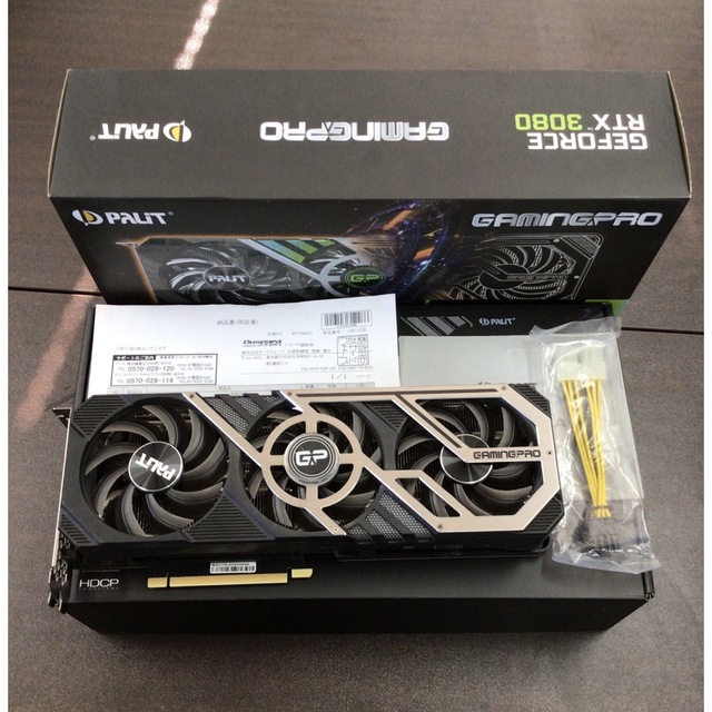 rtx3080 gaming palit グラボ　グラフィックボード