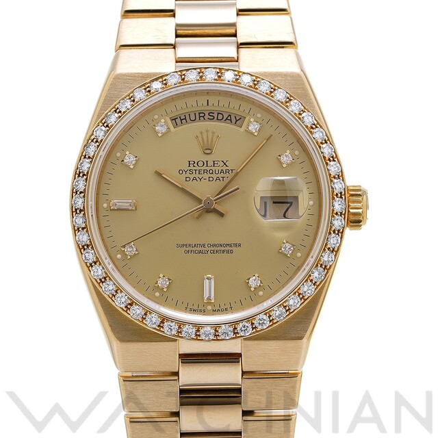 【初回限定お試し価格】 中古 - ROLEX ロレックス 腕時計 メンズ /ダイヤモンド シャンパン 83番台(1983年頃製造) 19048A ROLEX 腕時計(アナログ)