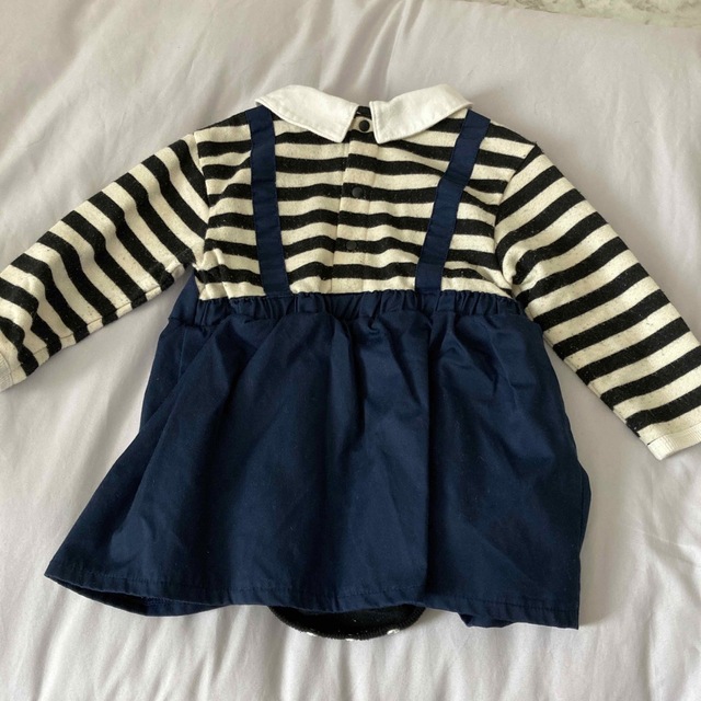 Polo Club(ポロクラブ)のPOLO Baby ワンピース風ロンパース 80サイズ キッズ/ベビー/マタニティのベビー服(~85cm)(ワンピース)の商品写真