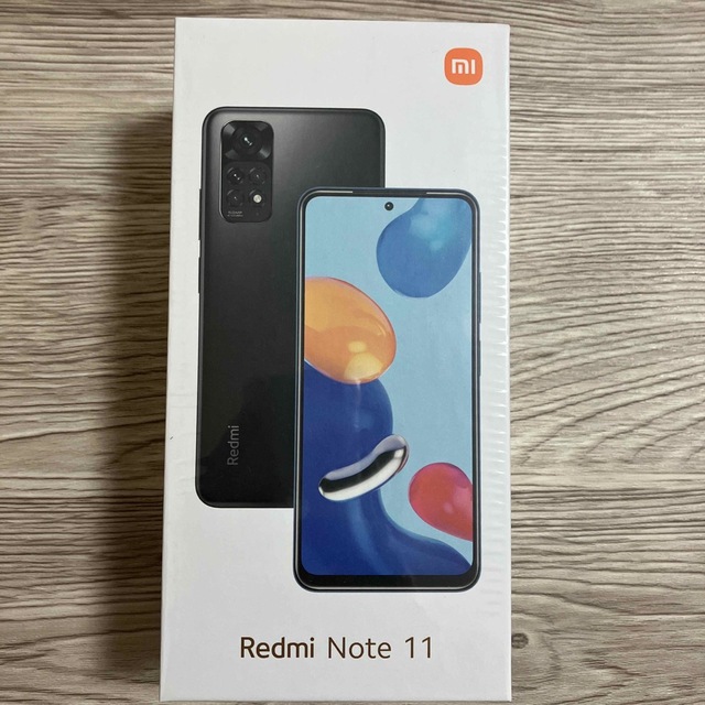 未開封新品 Xiaomi Redmi Note 11 Star BlueRedmiNote11カラー