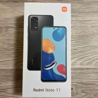 未開封新品 Xiaomi Redmi Note 11 Star Blue(スマートフォン本体)