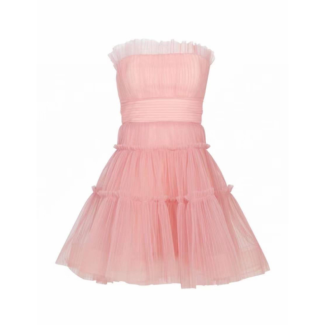 ❤️BCBGMAXAZRIA新作新品　ピンク、白、黒　ワンピース　3色　ドレス 4