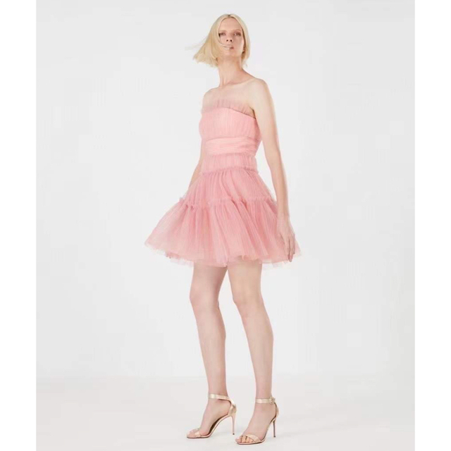 ❤️BCBGMAXAZRIA新作新品　ピンク、白、黒　ワンピース　3色　ドレス 1