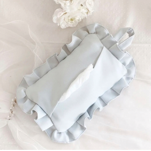 ♡様専用 フリルティッシュカバー ハンドメイドの通販 by ♡casa