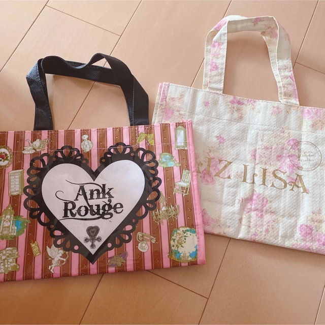 Ank Rouge(アンクルージュ)のリズリサ、アンクルージュショッパー レディースのバッグ(ショップ袋)の商品写真