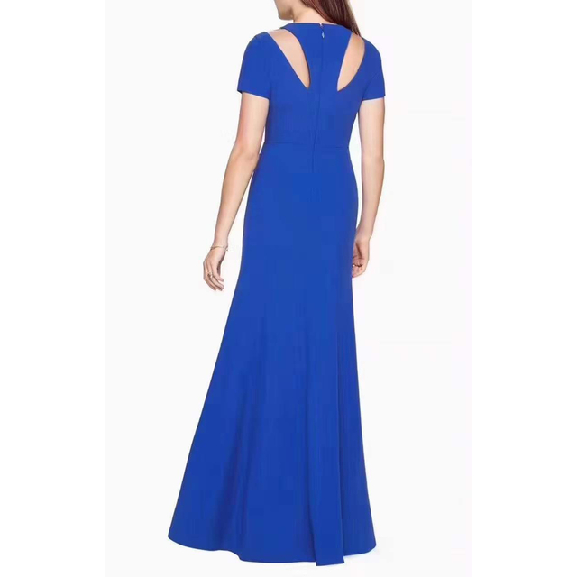 ❤️BCBGMAXAZRIA 新作新品 青 ロングワンピース ロングドレス | www