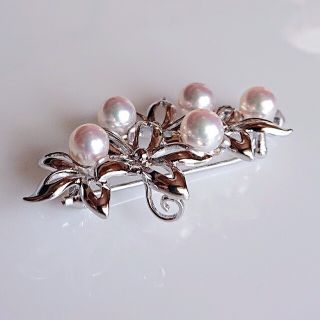 TASAKI - 未使用❇️TASAKI フラワーモチーフ シルバーブローチ 田崎