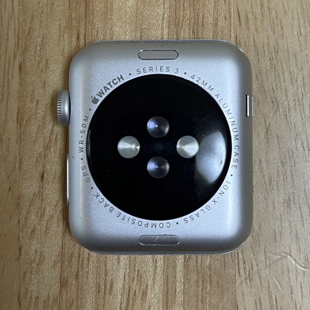 Apple Watch - Apple Watch Series 3 42mm GPS シルバーアルミニウムの