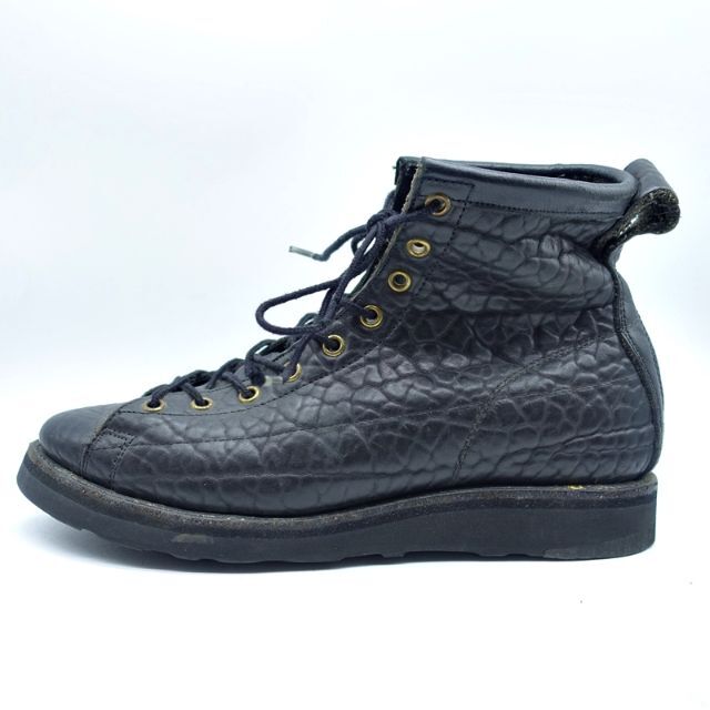 品番YUKETEN EMBOSS LEATHER MONKEY BOOTS ユケテン