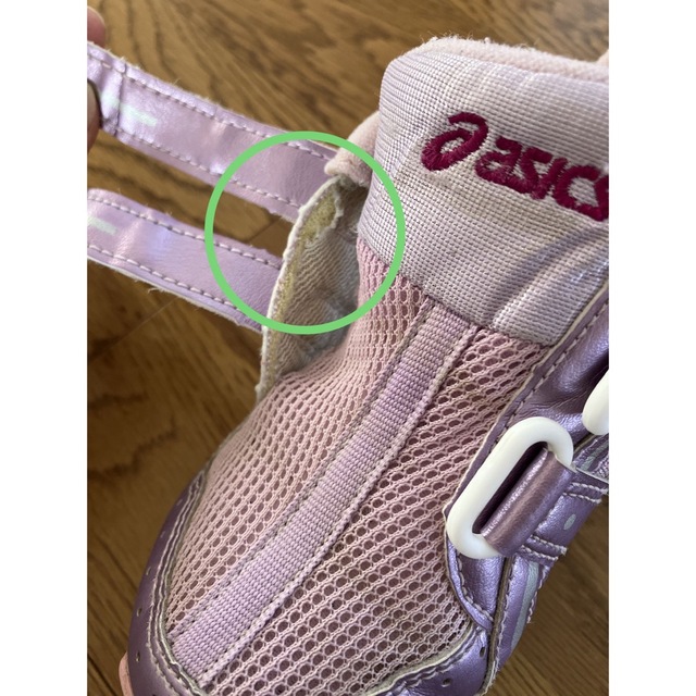 asics(アシックス)のアシックス　スニーカー　16.0センチ キッズ/ベビー/マタニティのキッズ靴/シューズ(15cm~)(スニーカー)の商品写真