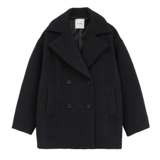 クラネ(CLANE)のover line double coat(ピーコート)