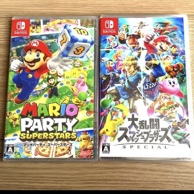 Nintendo Switch　マリオパーティ　スマブラ