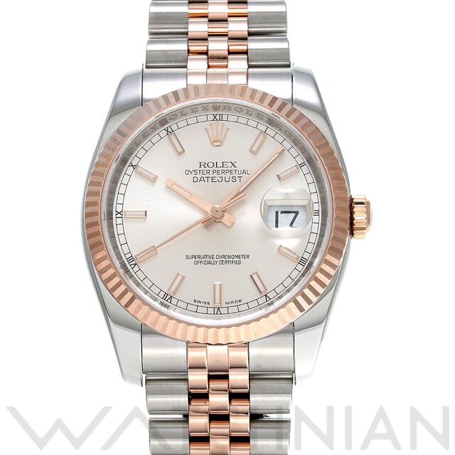 【数量限定】 ROLEX 腕時計 メンズ シルバー D番(2006年頃製造) 116231 ROLEX ロレックス 中古 - 腕時計(アナログ)