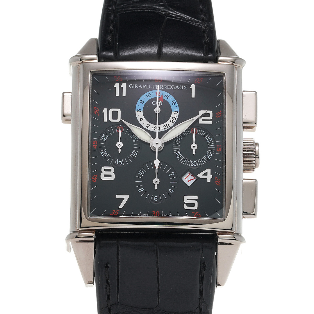 ジラール ペルゴ GIRARD-PERREGAUX 25975-53-612-BA6A ブラック メンズ 腕時計