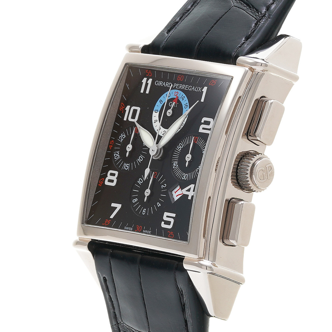 ジラール ペルゴ GIRARD-PERREGAUX 25975-53-612-BA6A ブラック メンズ 腕時計