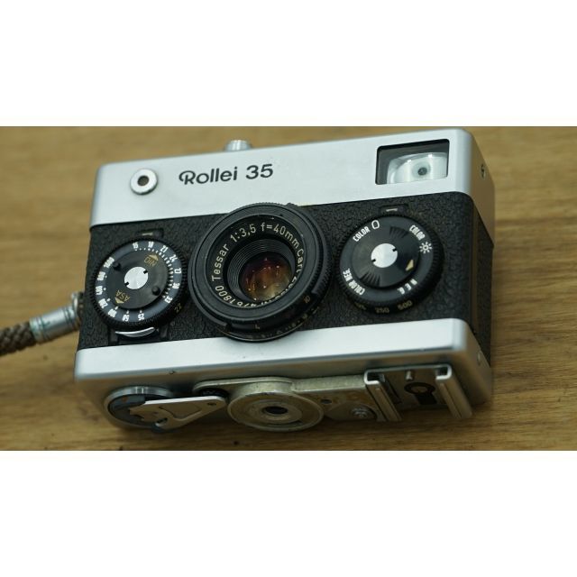 室内搬入設置無料 8364 美品 Rollei 35 露出計OK ドイツ製 シルバー
