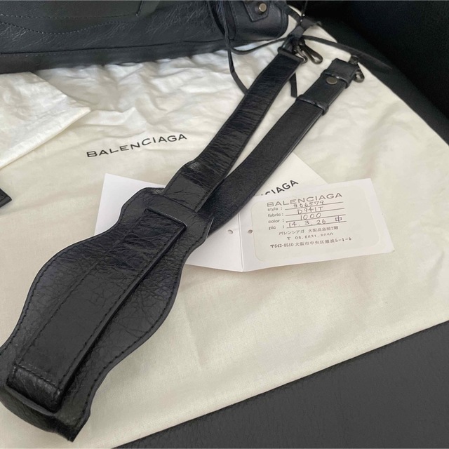 2024公式店舗 BALENCIAGA BAG バレンシアガシティ、定番ブラック、斜め 2024公式店舗 BALENCIAGA BAG バレンシアガシティ、定番ブラック、斜め