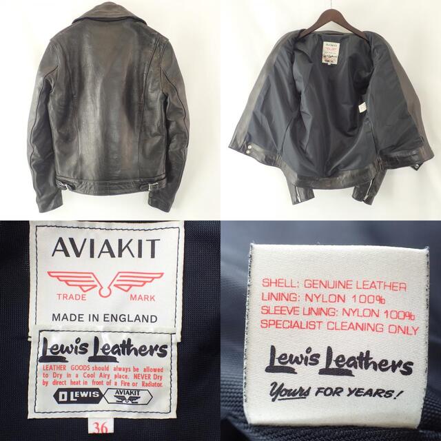 Lewis Leathers(ルイスレザー)のルイスレザー ジャケット 36 メンズのジャケット/アウター(その他)の商品写真