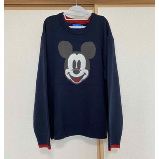 ディズニー(Disney)のレトロミッキー　セーター　ニット　L(ニット/セーター)