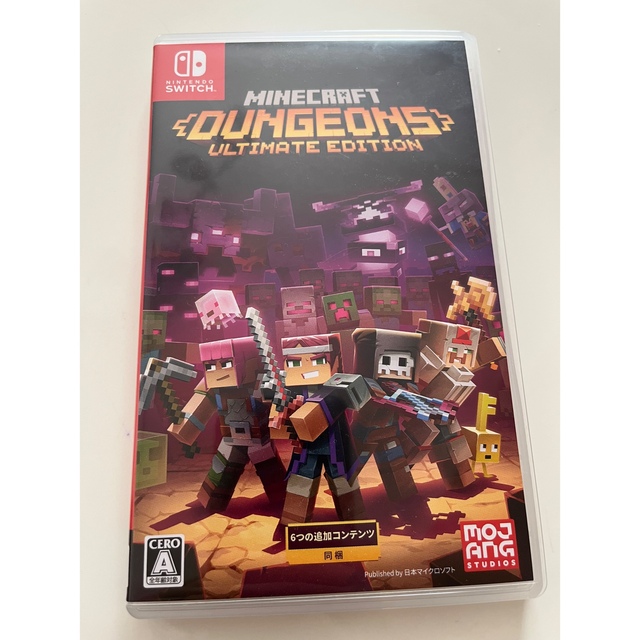 Minecraft Dungeons Ultimate Edition Swit エンタメ/ホビーのゲームソフト/ゲーム機本体(家庭用ゲームソフト)の商品写真