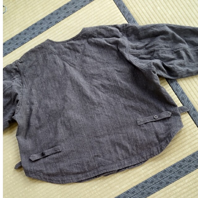 ISSEY MIYAKE(イッセイミヤケ)のISSEY MIYAKE　綿のジャケット レディースのジャケット/アウター(ノーカラージャケット)の商品写真