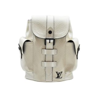 ルイヴィトン(LOUIS VUITTON)の【2021秋冬コレクション★】LOUIS VUITTON
クリストファーXS M58493  ホワイト系 トリヨンレザー ボディバッグ　人気　シンプル　ブランド　メンズ 【中古】松山久万ノ台店(ウエストポーチ)