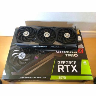 MSI GeForce RTX3070 GAMING X TRIO(PCパーツ)