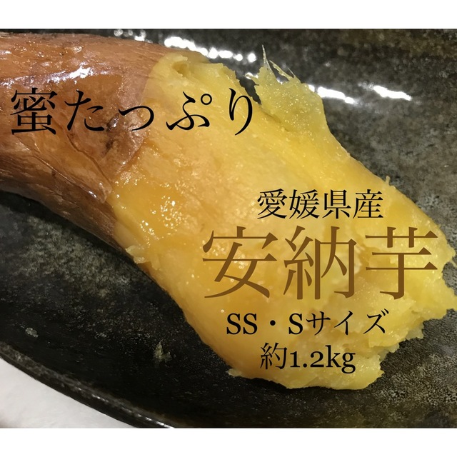 さつまいも　安納芋　愛媛県産　農家直送　お試し　約1.2kg 食品/飲料/酒の食品(野菜)の商品写真