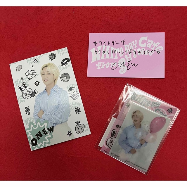 SHINee(シャイニー)のSHINee  WHITEDAY  Cafe  特典 エンタメ/ホビーのCD(K-POP/アジア)の商品写真