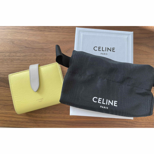 WEB限定デザイン CELINE セリーヌ スモールストラップウォレット