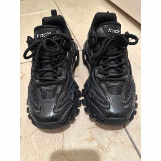 バレンシアガ(Balenciaga)のほぼ未使用超美品　バレンシアガ♡track2トラック2 ブラックサイズ36(スニーカー)