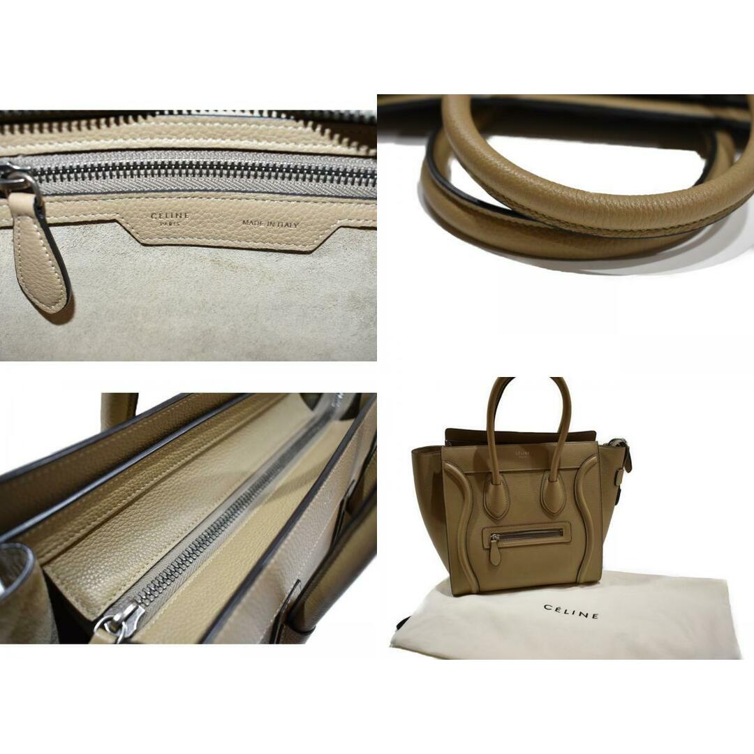 CELINE - 【中古品】CELINE ラゲージマイクロショッパー CELINE - 【中古品】CELINE ラゲージマイクロショッパー