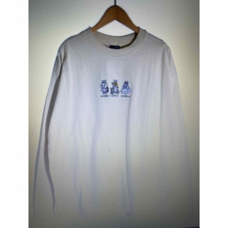 スカラー(ScoLar)のスカラーパリティ　 331003：うさぎの進化刺繍ロングスリーブTシャツ(Tシャツ(長袖/七分))