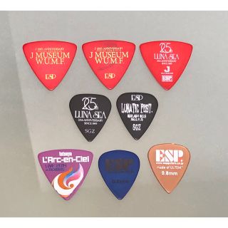 イーエスピー(ESP)のピック まとめ売り　LUNASEA　J　SUGIZO　ラルク tetsuya(ミュージシャン)