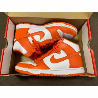 ナイキ(NIKE)のNIKE DUNK HI "Orange Braze" (スニーカー)