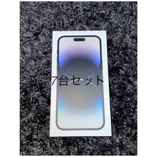 アップル(Apple)のiPhone14 pro max 256gb 黒　7台(携帯電話本体)