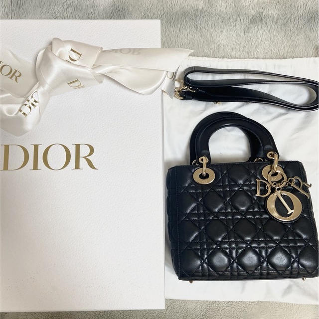 Christian Dior - レディディオール MY ABCDIOR スモールバッグ　黒　ブラック