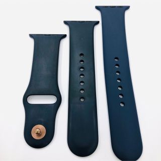 アップルウォッチ(Apple Watch)のアップルウォッチ専用 ベルト AppleWatch 42mm 紺(その他)