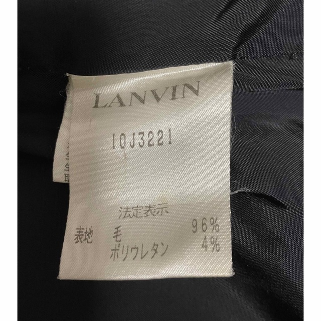 LANVIN(ランバン)のランバン　ジャケット　ブラック　36 レディースのジャケット/アウター(テーラードジャケット)の商品写真