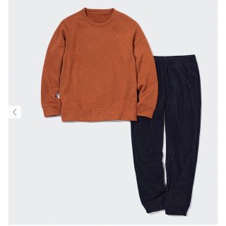 ユニクロ(UNIQLO)のユニクロ　ニットフリース　上下セット　長袖　Lサイズ(スウェット)